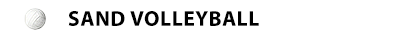 The Volley Problem plays in a Sand Volleyball league
